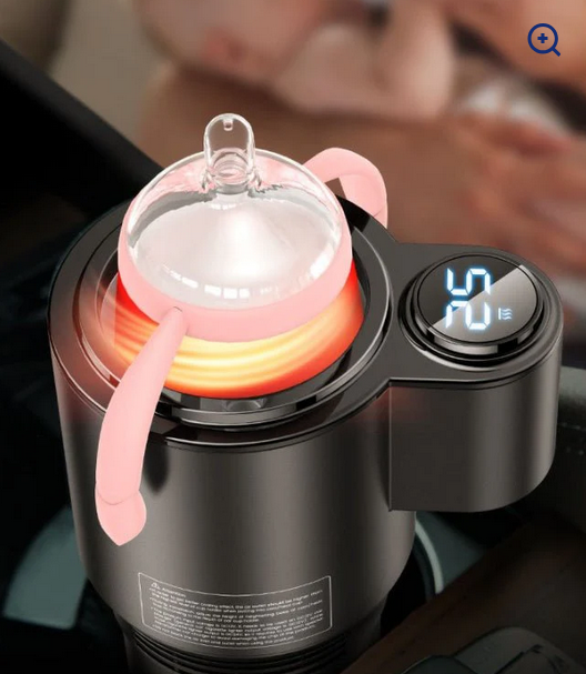 USAMS US-ZB160 Digital Display Smart Car Heating Cooling Cup Car Accessories