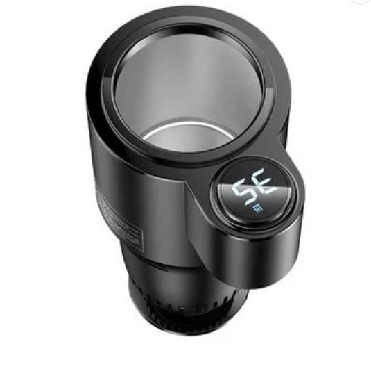 USAMS US-ZB160 Digital Display Smart Car Heating Cooling Cup Car Accessories